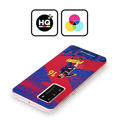 Head Case Designs Licenciado Oficialmente FC Barcelona Pedri 2020/21 First Team Group 1 Carcasa de Gel de Silicona Compatible con Huawei Y6p