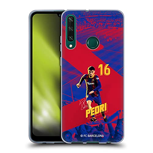 Head Case Designs Licenciado Oficialmente FC Barcelona Pedri 2020/21 First Team Group 1 Carcasa de Gel de Silicona Compatible con Huawei Y6p