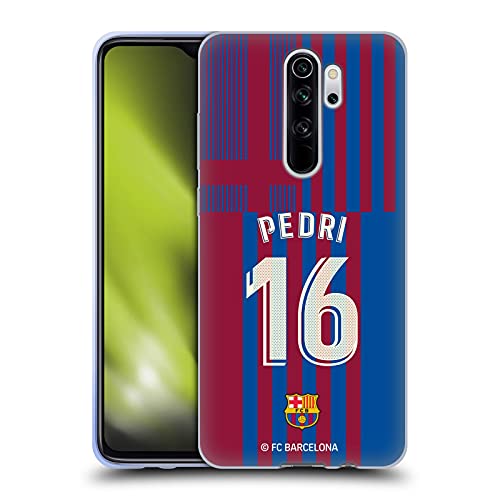 Head Case Designs Licenciado Oficialmente FC Barcelona Pedri 2021/22 Jugadores Inicio Kit Grupo 1 Carcasa de Gel de Silicona Compatible con Xiaomi Redmi Note 8 Pro