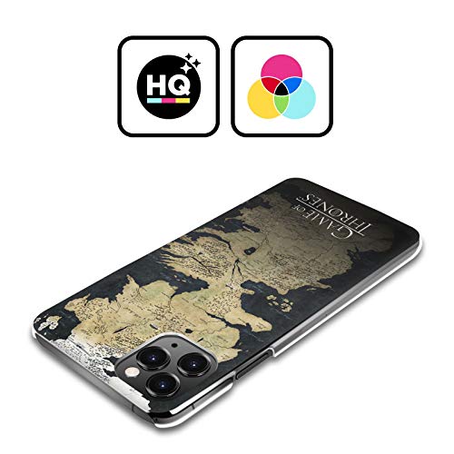 Head Case Designs Licenciado Oficialmente HBO Game of Thrones Mapa del Westeros Arte Clave Carcasa rígida Compatible con Apple iPhone 7 Plus/iPhone 8 Plus