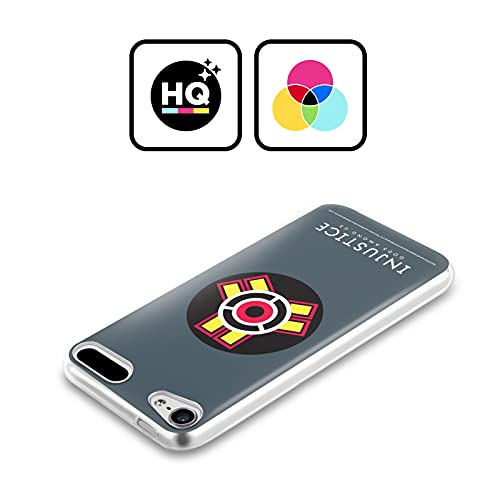 Head Case Designs Licenciado Oficialmente Injustice Gods Among Us Logo del Juego Arte Clave Carcasa de Gel de Silicona Compatible con Apple Touch 6th Gen/Touch 7th Gen