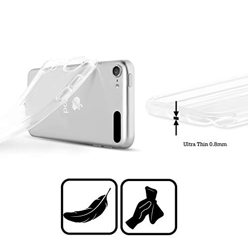 Head Case Designs Licenciado Oficialmente Injustice Gods Among Us Logo del Juego Arte Clave Carcasa de Gel de Silicona Compatible con Apple Touch 6th Gen/Touch 7th Gen