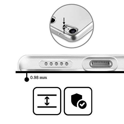 Head Case Designs Licenciado Oficialmente Injustice Gods Among Us Logo del Juego Arte Clave Carcasa de Gel de Silicona Compatible con Apple Touch 6th Gen/Touch 7th Gen