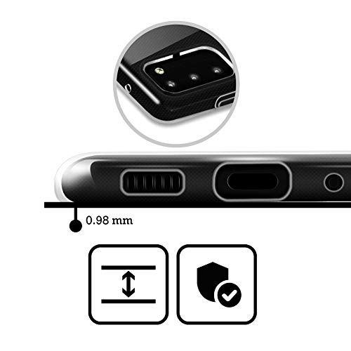 Head Case Designs Licenciado Oficialmente Injustice Gods Among Us Logo del Juego Arte Clave Carcasa de Gel de Silicona Compatible con Samsung Galaxy Note10+