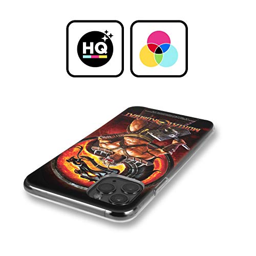 Head Case Designs Licenciado Oficialmente Mortal Kombat 9 Shao Kahn Arte de Personajes Carcasa de Gel de Silicona Compatible con Apple iPhone X/iPhone XS