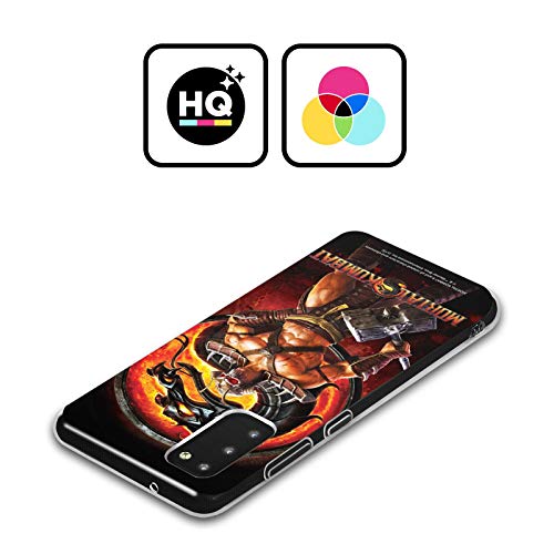 Head Case Designs Licenciado Oficialmente Mortal Kombat 9 Shao Kahn Arte de Personajes Carcasa de Gel de Silicona Compatible con Samsung Galaxy A12 (2020)