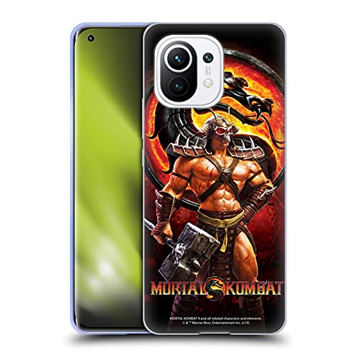 Head Case Designs Licenciado Oficialmente Mortal Kombat 9 Shao Kahn Arte de Personajes Carcasa de Gel de Silicona Compatible con Xiaomi Mi 11