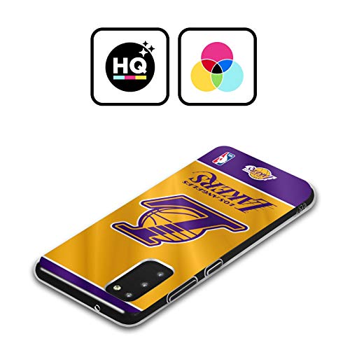Head Case Designs Licenciado Oficialmente NBA Estandarte 2019/20 Los Angeles Lakers Carcasa de Gel de Silicona Compatible con Samsung Galaxy S10