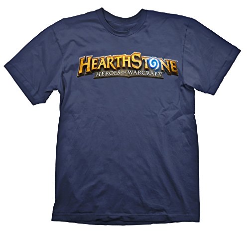 Hearthstone T-Shirt Logo Navy, L [Importación Alemana]