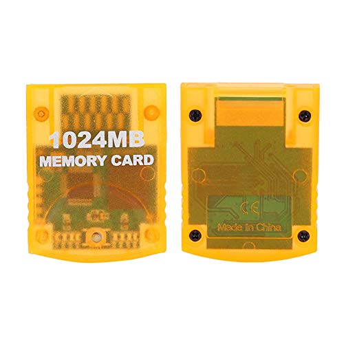 Heayzoki Tarjeta de Memoria para Wii, Accesorios para Juegos portátiles Gran Capacidad 1024MB Memory Card Stick para Consola de Juegos Wii, Alta Velocidad y Rendimiento de transmisión eficiente
