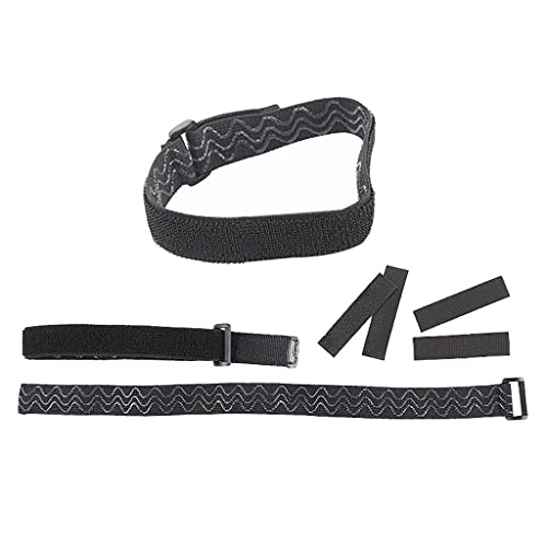 Hellery Correas De Botas Altas, Botas sobre La Rodilla para Mujer Correas Antideslizantes con Cierre Invisible - Botas Correas + 24 Pegatinas