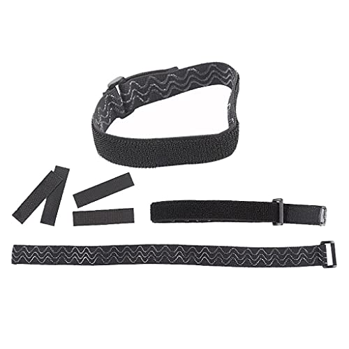 Hellery Correas De Botas Altas, Botas sobre La Rodilla para Mujer Correas Antideslizantes con Cierre Invisible - Botas Correas + 24 Pegatinas