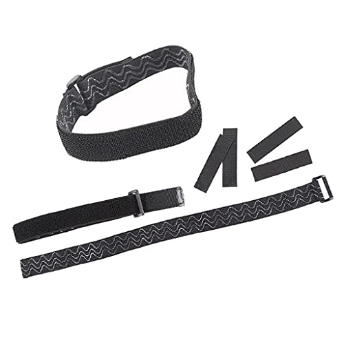 Hellery Correas De Botas Altas, Botas sobre La Rodilla para Mujer Correas Antideslizantes con Cierre Invisible - Botas Correas + 24 Pegatinas