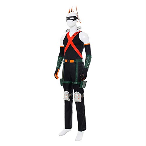 helymore Disfraz de Cosplay de Anime Japones para Hombre Uniforme de Entrenamiento Traje de Batalla de la Escuela Secundaria Version 4, M