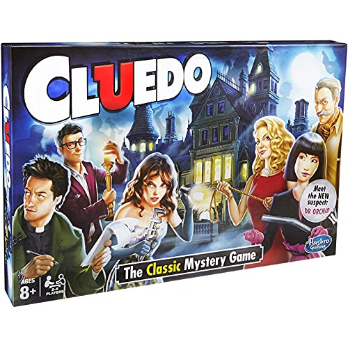Hengqiyuan Cluedo Game Clásico Mystery Detective Pensamiento y Resolución de Casos Ocio y Entretenimiento Juego en Familia