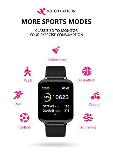 Hero Band 3 B57 Smart Watch Men Women para iOS Watch Android Teléfono Teléfono Corazón Presión Arterial B57 Niños SmartWatch,C