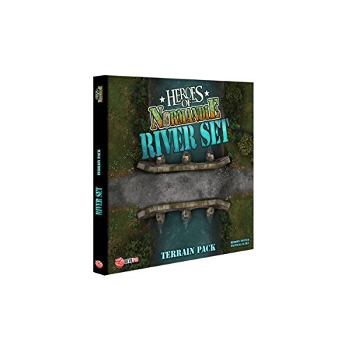 Heroes of Normandie - River Set Terrain Pack Board Game by IELLO