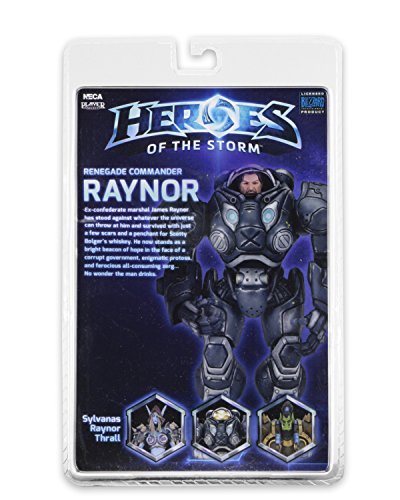 Heroes of the Storm (Héroes de la Tormenta) Serie 3 Figura Raynor (Starcraft) Neca