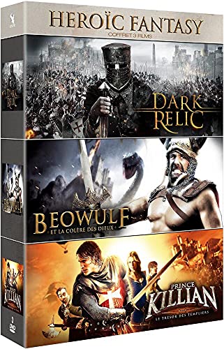 Heroic Fantasy : Dark Relic + Beowulf et la colère des Dieux + Prince Killian et le Trésor des Templiers [DVD]