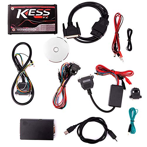 Herramienta de escáner de diagnóstico de coche ECU, herramienta de programación KESS V2 V5.017 ECU OBD2 herramienta de diagnóstico de coche Token ilimitado