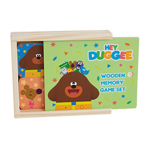 Hey Duggee 1079 Juego de Memoria de Madera