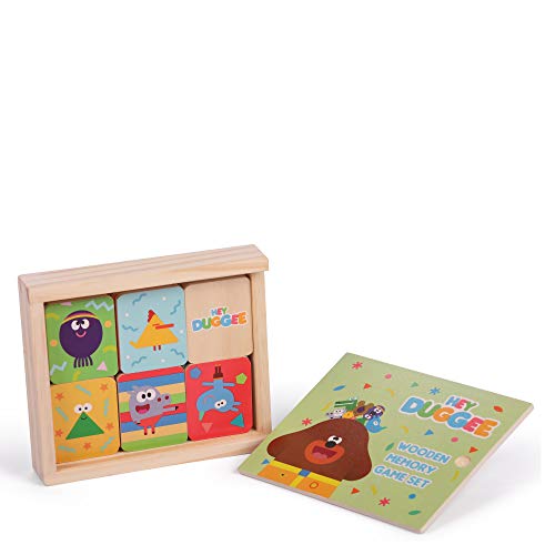 Hey Duggee 1079 Juego de Memoria de Madera
