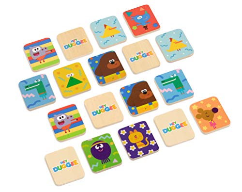 Hey Duggee 1079 Juego de Memoria de Madera