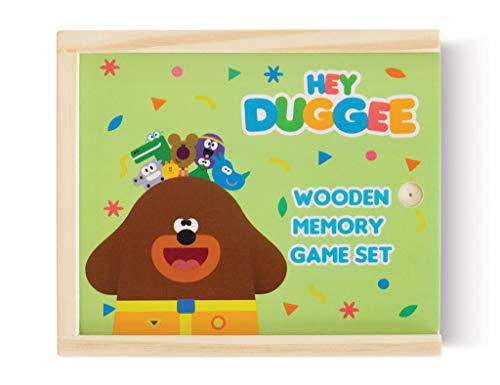 Hey Duggee 1079 Juego de Memoria de Madera