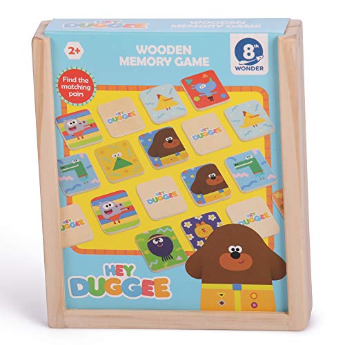 Hey Duggee 1079 Juego de Memoria de Madera