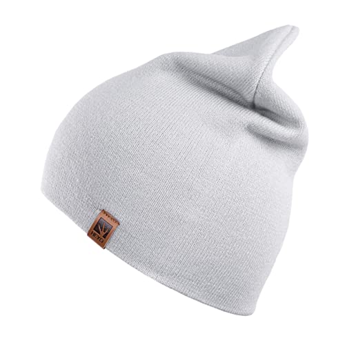 HEYO Juego de gorro y bufanda para mujer | gorro de invierno HZ0005, gris, Talla única