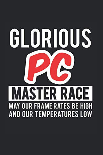 High FPS Low Temperatures PC Equipment: College Ruled Lined PC Games Notebook for Store Workers or Gamers (or Gift for PC Games Lovers or Game Makers)