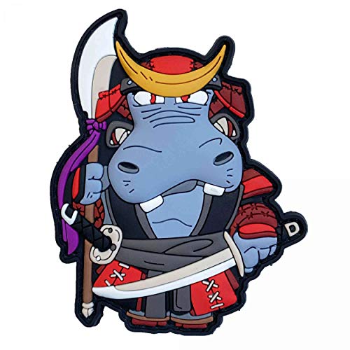 Hippo Squad Samurai Shogun Bushido Warrior Patch - Parche