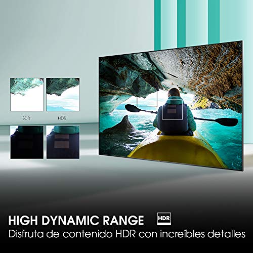 Hisense 43AE7000F UHD TV 2020 - Smart TV Resolución 4K con Alexa integrada, Precision Colour, escalado UHD con IA, Ultra Dimming, audio DTS Studio Sound, Vidaa U 4.0