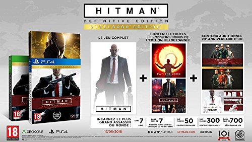 Hitman - Definitive Edition Steelbook [Importación francesa]
