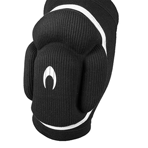 HO Soccer Indoor Pro Rodilleras, Unisex Adulto, Negro/Blanco, L