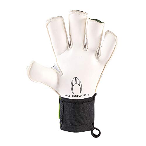 HO Soccer Supremo Pro II Kontakt Evolution Green Space Guantes De Portero, Unisex Adulto, Verde/Gris, 7