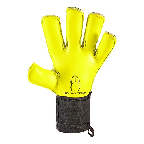 HO Soccer Supremo Pro II Kontakt Evolution Lime Spark Guantes De Portero, Unisex Adulto, Lima/Gris, 7