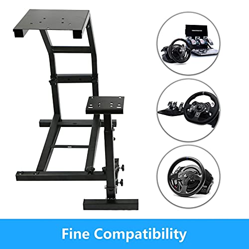 Hondony Soporte para volante para G25, G27, G29 y G920, altura regulable de 14 a 21 pulgadas (G25)