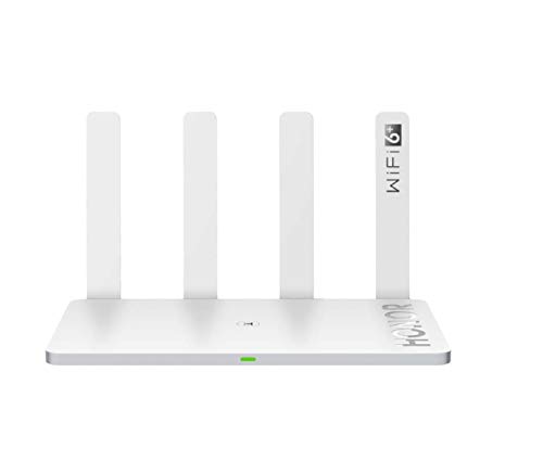 HONOR Router 3 WiFi 6 Plus 3000Mbps Router inalámbrico Dual Core 1.2GHz Processor Smart Home Internet Router Versión Global, Blanco