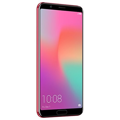 Honor View 10 - Smartphone de 5.99" (4 G, 6 GB de RAM, 128 GB de ROM, EMUI 8, compatible con Android, Full HD 2160 x 1080p, cámara 16MP +20 MP y frontal de 13 MP), Rojo (Red)
