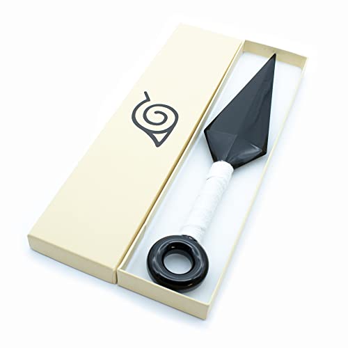 HOODBRO Kunai 26 cm Naruto Shippuden Ninja Cosplay Accesorio Juguete de Plástico