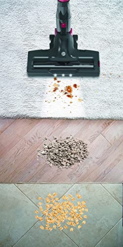 Hoover H-FREE 300 HOME HF322HM Aspiradora escoba sin Cable, sin Bolsa, 3 en 1: Escoba, de Mano y Vertical, Autonomía 40min,Carga ultrarápida 2,5h, Motor Direct Impulse, Ciclónico,Dual LED,12500Pa