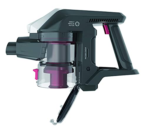 Hoover H-FREE 300 HOME HF322HM Aspiradora escoba sin Cable, sin Bolsa, 3 en 1: Escoba, de Mano y Vertical, Autonomía 40min,Carga ultrarápida 2,5h, Motor Direct Impulse, Ciclónico,Dual LED,12500Pa
