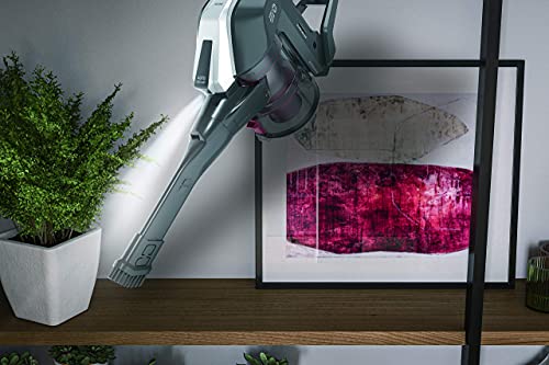 Hoover H-FREE 300 HOME HF322HM Aspiradora escoba sin Cable, sin Bolsa, 3 en 1: Escoba, de Mano y Vertical, Autonomía 40min,Carga ultrarápida 2,5h, Motor Direct Impulse, Ciclónico,Dual LED,12500Pa