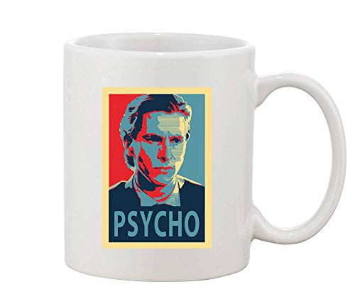 Hope Poster Psycho White Ceramic Coffee And Tea Mug