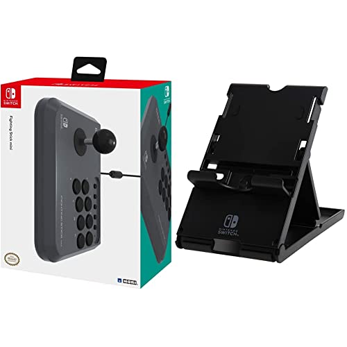 Hori - Fighting Stick Mini (Nintendo Switch/Pc) + - Playstand (Nintendo Switch / Switch Lite)