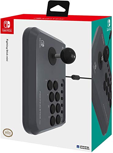 Hori - Fighting Stick Mini (Nintendo Switch/Pc) + Sandisk Microsdxc Uhs-I Tarjeta Para Nintendo Switch 128Gb, Producto Con Licencia De Nintendo