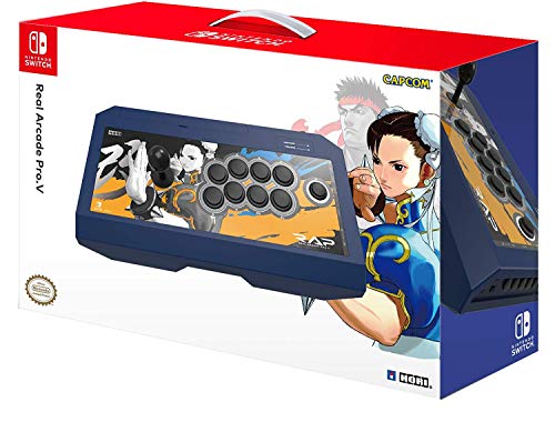 Hori - Real Arcade Pro.V Hayabusa, Edición Street Fighter II Chun-Li (Nintendo Switch/PC)