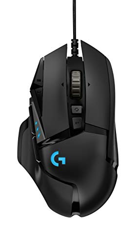Hori - Tactical Assault Commander Four Type K2 + Logitech G502 Hero Ratón Gaming con Cable Alto Rendimiento, Captor Hero 25K, 25