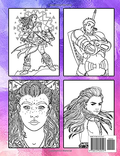 Horizon Zero Dawn Coloring Book: A Fabulous Coloring Book For Fans of All Ages With Several Images Of Horizon Zero Dawn. One Of The Best Ways To Relax And Enjoy Coloring Fun.